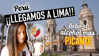 ¡Llegamos a PERÚ! 🇵🇪 Y esto es lo PRIMERO que pruebo 🤦🏻‍♀️ | PERÚ 1 LIMA