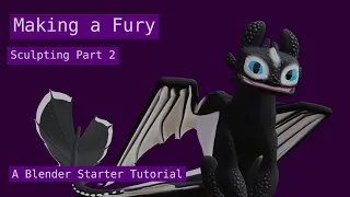 Fury Sculpting Part 2 | Blender Starter Tutorial