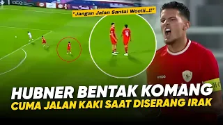 Ngamuk ke Komang Teguh !! Amarah Justin Hubner Lihat Komang Cuma Jalan Kaki Saat Gol Kedua Irak U-23