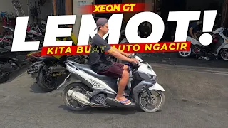 XEON MENOLAK PUNAH !!! | JENGATIN YAMAHA XEON GT 125!