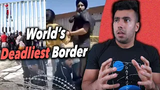 Why Indians cross US Mexico Border? Donkey Process Explained!!