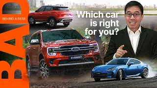 Top 3 Cars For Every Lifestyle—What Cars Are Right For You? | Behind a Desk