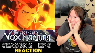 The Legend Of Vox Machina Season 2 Episode 5 Reaction & Review Pass Through Fire  Critical Role