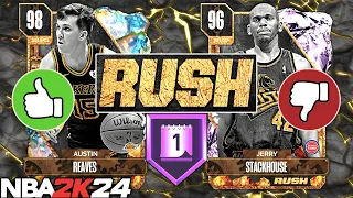 NEW FREE RUSH CARDS IN NBA 2K24 MyTEAM! WHICH PLAYERS ARE WORTH GRINDING FOR?