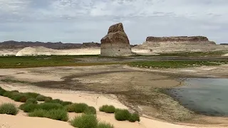 Lone Rock Lake Powell September 2022 waterline