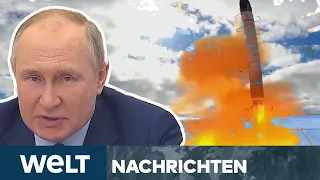 UKRAINE-KRIEG: Deutschland plant Panzer-Move – PUTIN post mit neuer SATAN-Rakete | WELT Nachtstream