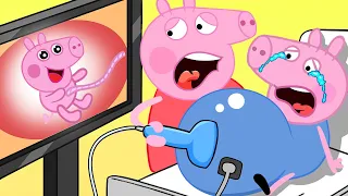 What's Going On!!! George is Really Pregnant? Peppa Pig Very Sad Story - Peppa Pig Funny Animation