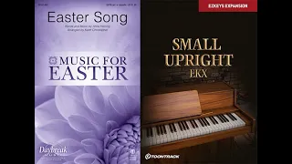 Easter Song by Anne Herring (arr Keith Christopher) | Mini Upright Piano Cover w/ EZ Keys
