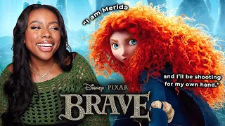 I Watched Disney's *BRAVE* For The First Time And Merida Is THAT GIRL!!  (Movie Reaction)