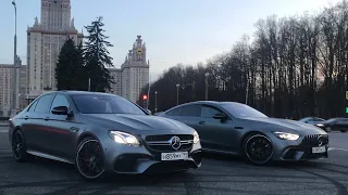 AMG E63s VS GT63s 4 door launch start.