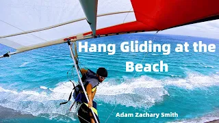 Hang Gliding at the Beach [4k]