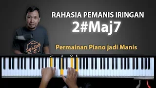 Rahasia Pemanis Iringan - Chord manis 2#Maj7 | Belajar Piano Keyboard