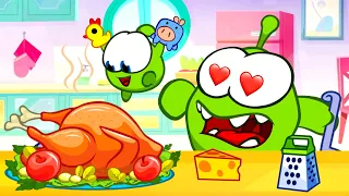 Om Nom Stories 🟢 Thanksgiving Chaos 😬 🍗 Cartoon For Kids Super Toons TV