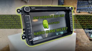 How do I install an Android radio myself? Very easily! | VW Golf Plus | DAB+ #android #radio