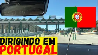 🇵🇹 BRASILEIRO DIRIGINDO PELA PRIMEIRA VEZ EM PORTUGAL 🇵🇹