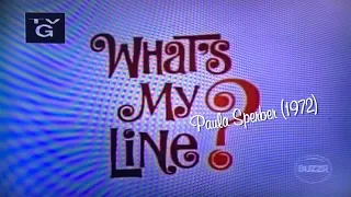 What's My Line? -- Paula Sperber (1972)