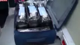 15 кг кокаина из Доминиканы украинец вёз в Москву в простом чемодане
