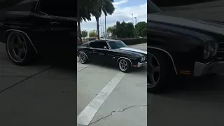 Turn up your sound for this AWESOME 502 big block powered 1970 Chevelle! #70chevelle #bigblock