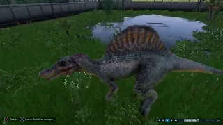 Jurassic World Evolution 2 | Walking Spinosaurus |