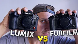 Lumix GH6 vs Fujifilm XT-4// Лучшая камера для ВИДЕОСТОКОВ // Сравнение систем из личного опыта