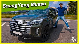 Can you imagine driving this pickup truck? [2022] SsangYong Musso Review!