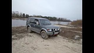 Замена передних подушек кузов-рама. — Mitsubishi Pajero 2