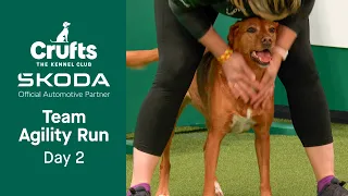 Your TEAM Agility run from Day 2! | Crufts 2023