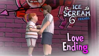 Ice Scream 6 New SECRET LOVE Ending | Love Mod Gameplay