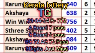 29-04-24 Mon Win Win - 767 KL Lottery Chart Guessing Today 💯👍