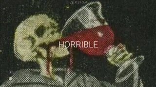 Vete a la versh - Horrible// Letra