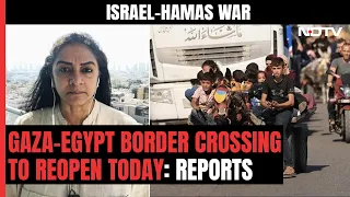 Rafah Border Crossing Between Gaza And Egypt To Reopen Today: Report | Israel Hamas War