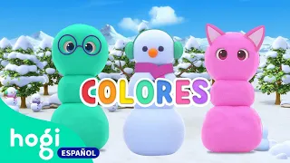 Lo Mejor de Lo Mejor de Colores | Aprende los Colores en Invierno | +Mix | Hogi en español