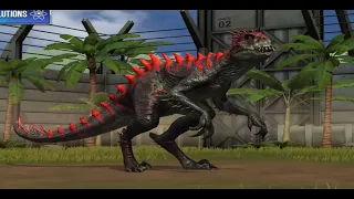 Jurassic World ALBERTOSAURUS+DEINONYCHUS = SCORPIOS!! #gaming #game #mobilegame #jurassicworld