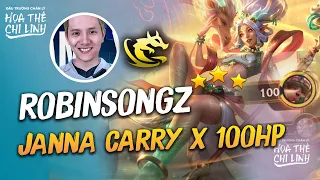 ROBINSONGZ TRIỂN KHAI LÕI MỚI CỦA LONG VƯƠNG CÙNG JANNA CARRY CỰC CHẤT THẮNG GAME 100HP THUYẾT PHỤC