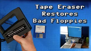 Amiga Disk Repair: Tape Eraser Restores Bad Floppies