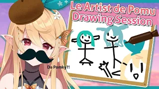 【DRAWING STREAM】Da Pomky?!【NIJISANJI EN | Pomu Rainpuff】