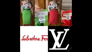 Знахідки в Секонд Хенде .Louis Vuitton.Escada.Salvatore Ferragamo