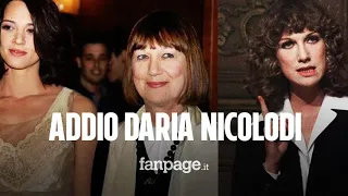 Morta Daria Nicolodi, l'attrice musa di Dario Argento e madre di Asia si è spenta a 70 anni