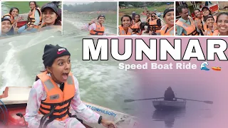 MUNNAR ✨ Speed Boat Ride Experience 🌊🚤 | At mattupetty Dam |  Thescoz IN d Zone