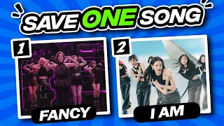 SAVE ONE KPOP SONG: 3rd vs 4th GENERATION - FUN KPOP GAMES 2023