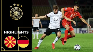 Germany saves ticket for Worldcup | North Macedonia - Germany 0-4 | Highlights | Worldcup Qualifier