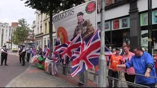 Anti-Internment Parade  and  Loyalist Counterprotest