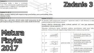 Matura fizyka 2017 - zadanie 3