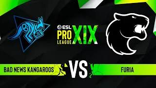 Bad News Kangaroos vs. FURIA - Map 1 [Inferno] - ESL Pro League Season 19 - Group C