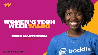 HerTech Journey: Insights from Female Founders in Tech ft. Edna Martinson 💡