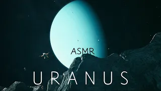 Exploring Uranus | ASMR whisper [space science book]
