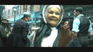 JUDI DENCH AND SAMUEL OAK WILLIAMS "SPIRITED" CHRISTMAS MOVIE CAMEO