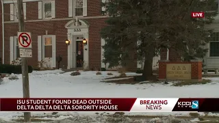 Iowa State student found dead in sorority parking lot, police say