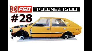 #28. Budowa modelu FSO Poloneza 1500, skala 1:8 - DeAgostini