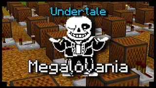 ♫ Undertale - Megalovania - Minecraft Note block song !